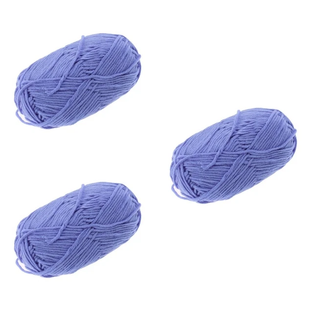 3 stücke 50g milch baumwollgarn baumwolle chunky handgewebt häkeln stricken