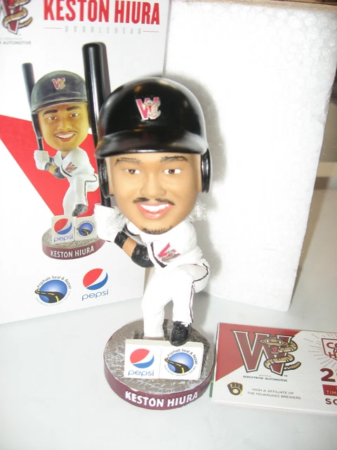 KESTON HIURA 2021 Bobblehead TIMBER RATTLERS SGA Milwaukee Brewers