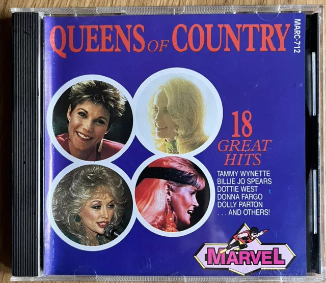 Queens Of Country - 18 Great Hits CD Lynn Anderson / Sammi Smith / Dolly Parton