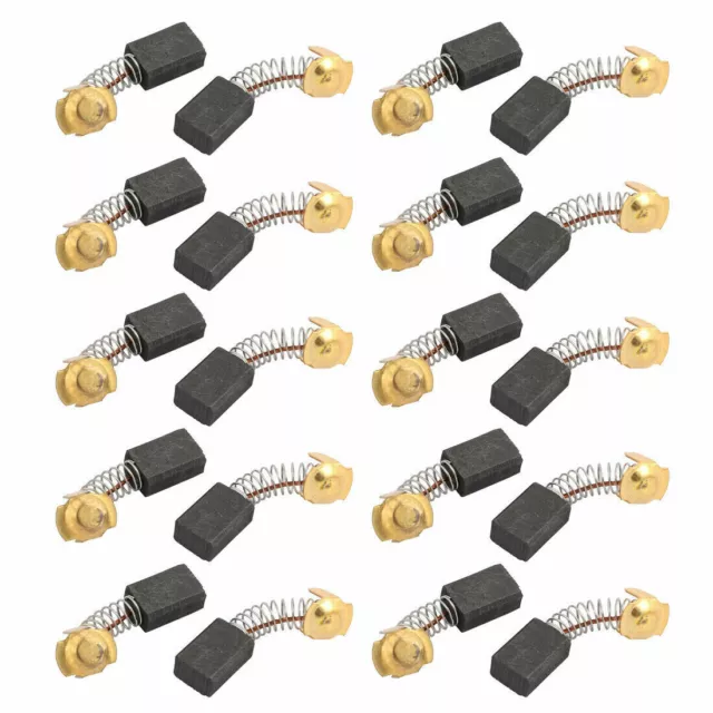 20Pcs16.5x11x7mm 43A Carbon Brushes Power Tool for Electric Hammer Drill Motor 3