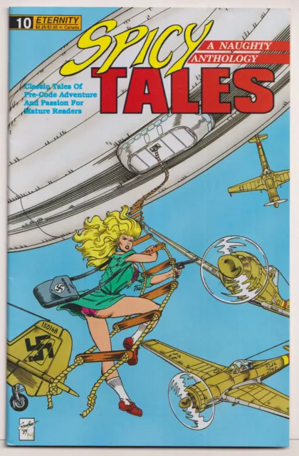 Spicy Tales 10 VF/NM 9.0 Eternity 1989 Darren Goodhart Good Girl Art