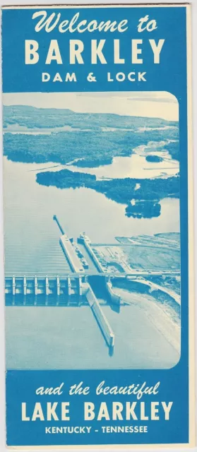 1967 Barkley Dam & Lock Promotional Brochure