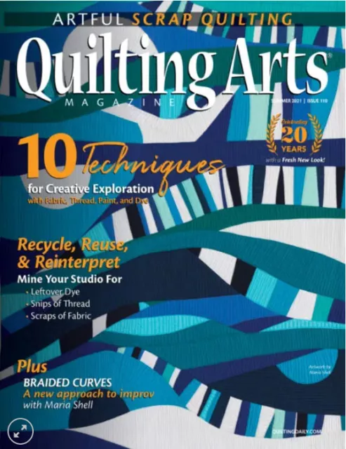 Quilting Arts Magazine Summer 2021