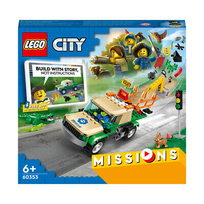 Lego City Missions De Sauvetage Animal 60353 Lego