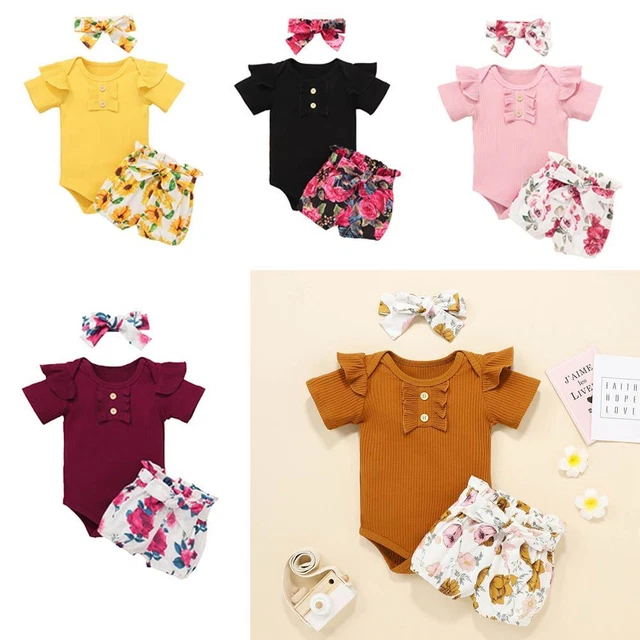 neonati Pagliaccetti per neonati Outfit per bambini Set di vestiti per bambini