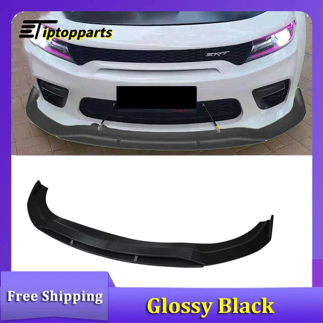 For Dodge Charger SRT Hellcat Scat Widebody 2020-2023 Front Bumper Lip Splitter