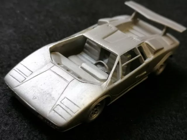 Danbury Mint Pewter Zinn  Modellauto  " Lamborghini Countach "    1983