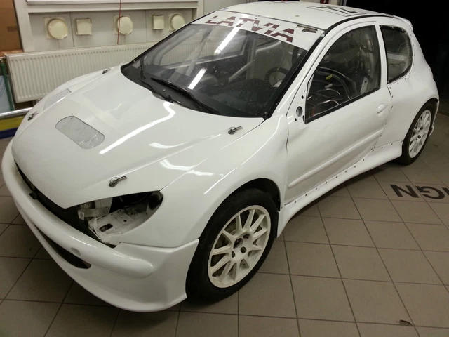 PEUGEOT 206 RALLY cross car body kit wide body kit £600.00 - PicClick UK