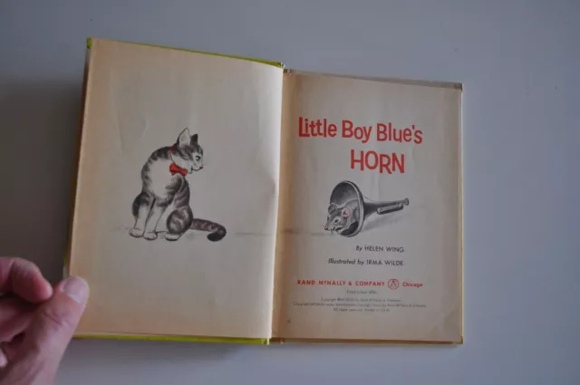 VINTAGE RAND MC Nally Junior Elf Book Little Boy Blue’s Horn 1965 $8.00 ...