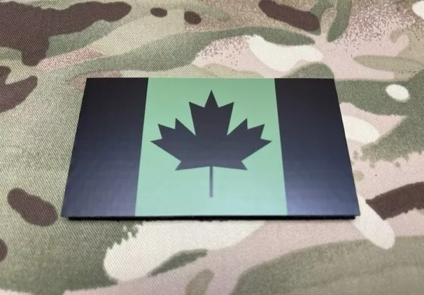 Canadian IR Green Flag Uniform Patch JTF-2 CSOR CANSOFCOM SOG Infrared