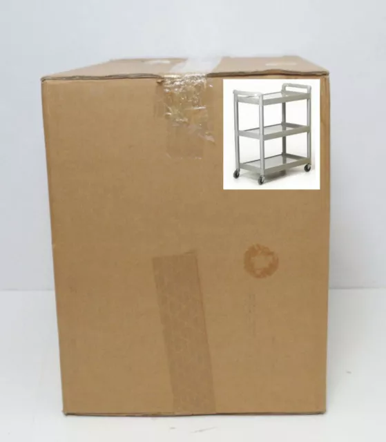 GPC 3 carrello di servizio scaffale, carrello di servizio grigio