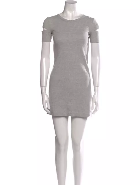 Helmut Lang Women’s Crew Neck Slash Sleeve Mini Dress Size XS