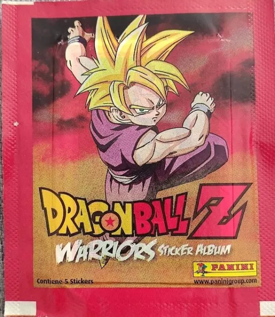 Brazil 2011 Panini Dragon Ball Z Warriors Sticker Pack