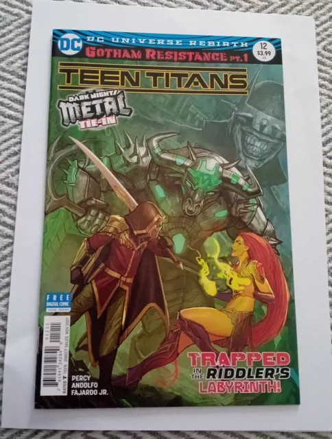 Teen Titans # 12 DC Rebirth - Gotham Resistance Part 1