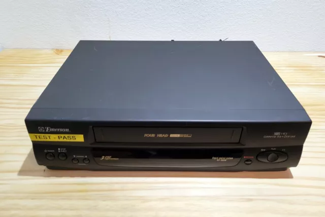Emerson (EV506N) 4 Head VCR - Used, Tested - No Remote Included