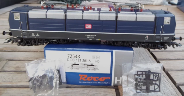 Roco H0 Locomotive électrique BR118 005-8 DB - Analogique - Bleue - Occasion