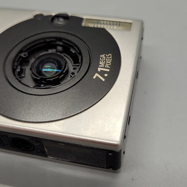 Canon PowerShot SD1000 IXUS 70 7,1 megapixel fotocamera digitale compatta argento testato 21