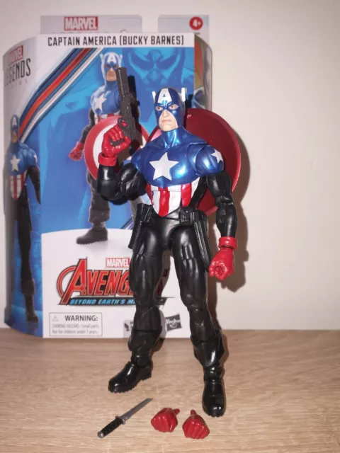 Marvel Legends Captain America Bucky Barnes 60th Anniversary Avengers 6" Inch