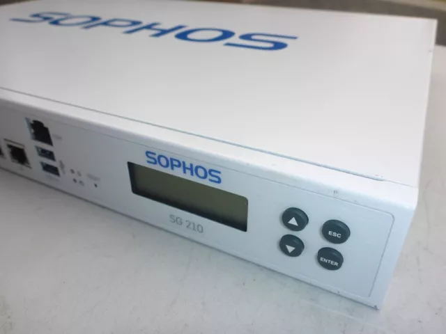 AU SELLER Sophos SG 210 Firewall Network Security Appliance 6X 1Gb PORTS TESTED