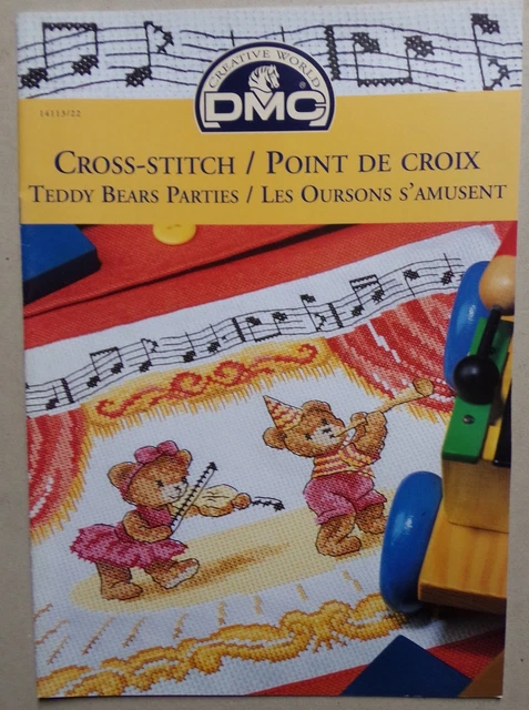 fascicule bibliotheque dmc modèles points de croix nouveaux dessins