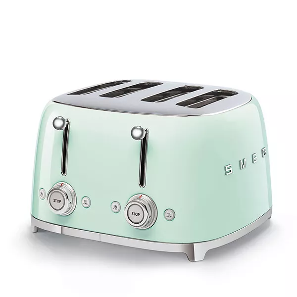 Tostador SMEG TSF03PGEU 4x4 Verde pastel