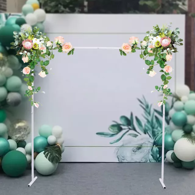 2.2M Arco de Boda Hágalo usted mismo Flores Globos Muselina Marco Fondo Decorativo