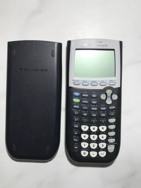 Texas Instruments TI-84 Plus Graphing Calculator With Cover - See Description Texas Instruments TI-84 Plus Graphing Calculator With Cover - See Description