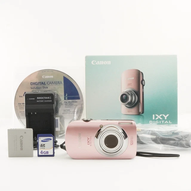 CANON IXY DIGITAL 510 IS Blue With 4GB SDHC Card Digital