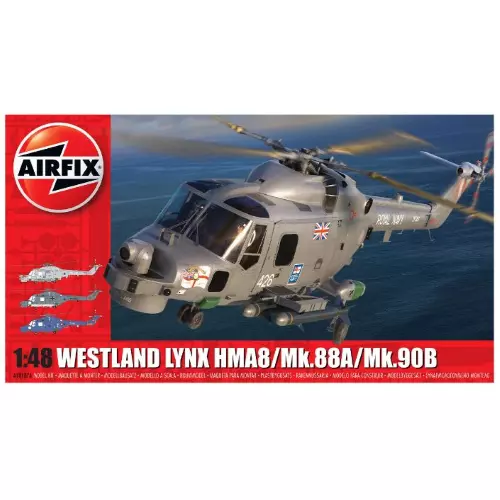 WESTLAND LYNX MK 88A HMA 8 MK 90B KIT 1:48 Airfix Kit Elicotteri Die Cast