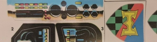 Motu masters of the  ...  Zubehör Er-man Ersatz Aufkleber sticker Dragon Walker