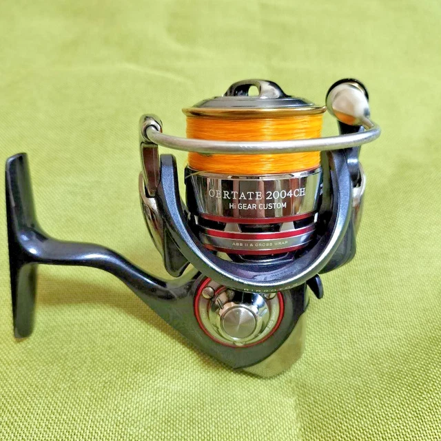 DAIWA セルテート 2004CH Hi GEAR CUSTOM DAIWA CERTATE 2004CH Hi GEAR CUSTOM Spinning Fishing Reel