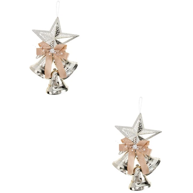 2x Exquisite Multi-funktion Schöne Fenster Glocken Ornament Für Festival