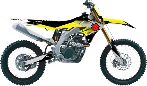 DCOR 20-40-452 COR 9 compatible with Suzuki Complete Graphics Kit - White