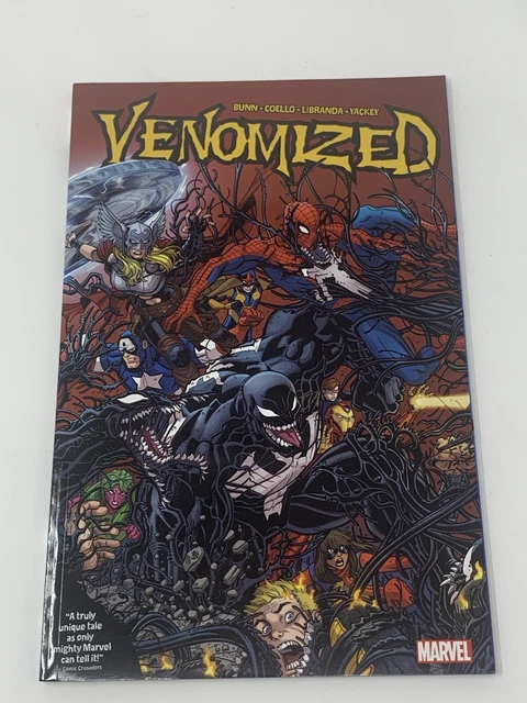 Venomized TPB Venom Spider-Man Thanos Thor Captain America Bunn Marvel Comics