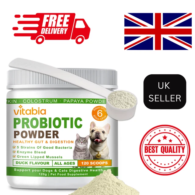 Probiotic Powder for Dogs and Cats (60 Scoop