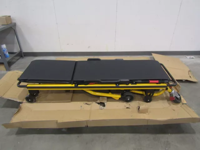 MS3C Yellow/Black 350 Lb. Capacity Professional Ambulance Stretcher MS3C-200S