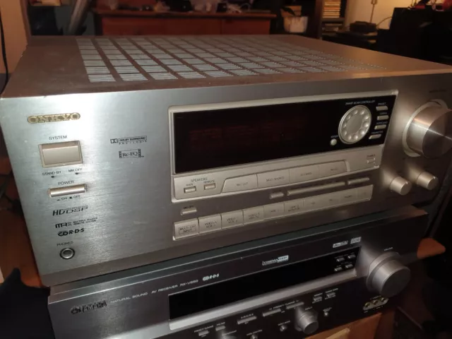 Onkyo TX-SV545, A / V-Receiver, mit  Manual & Fernbedienung