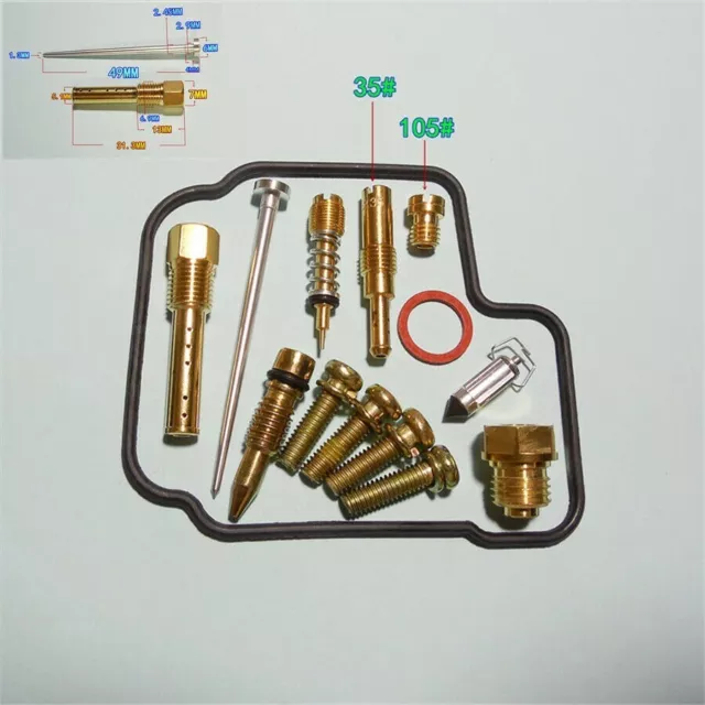 Motorcycle Carburetor Kit Compatible with For Honda CBR400RR CBR 400 NC23