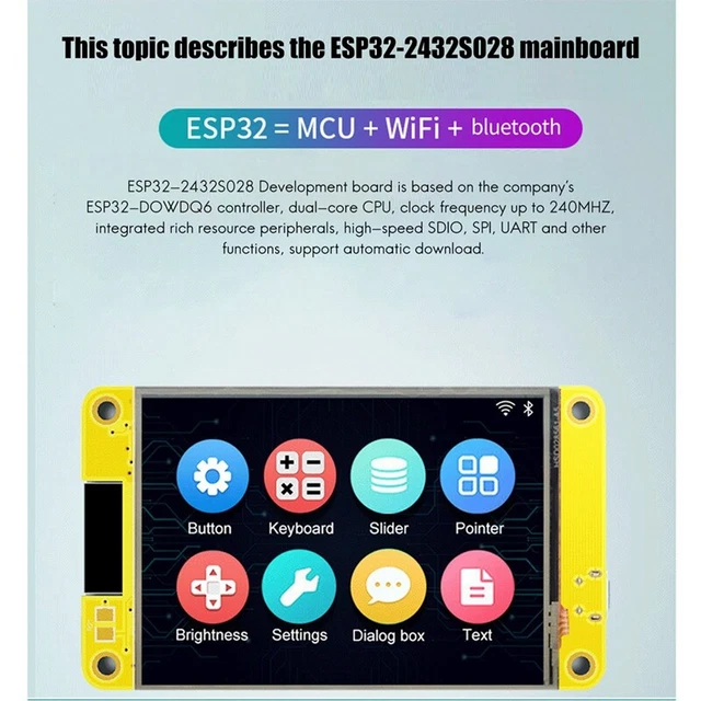 Esp32 Development Board 2 8 Inch 240x320 Tft Module Screen O6r65205 37 Esp32 Development Board 2 8 Inch 240x320 Tft Module Screen O6r65205 37