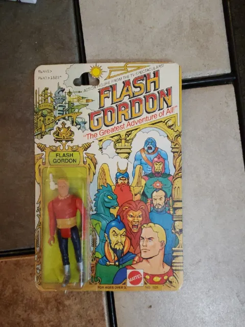 Carded 1979 Flash Gordon 4" Action Figure Mattel