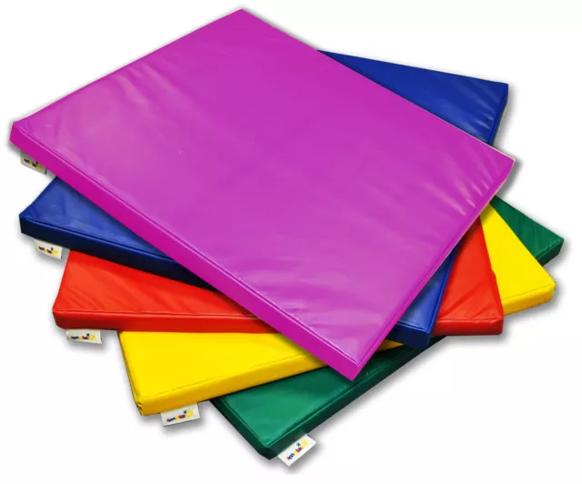 IMPLAY SOFT PLAY Gym Mat Crash Safety Foam Filled PVC Gymnastics