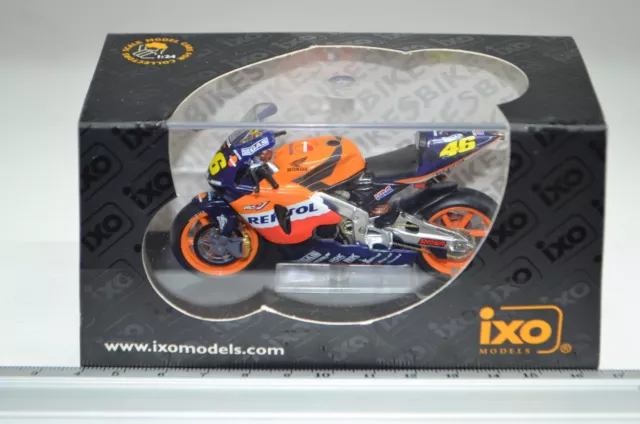 1:24 ixo 2003 Honda RC211V #46 V.Rossi MotoGp 2003 Repsol MotorBike #RAB055