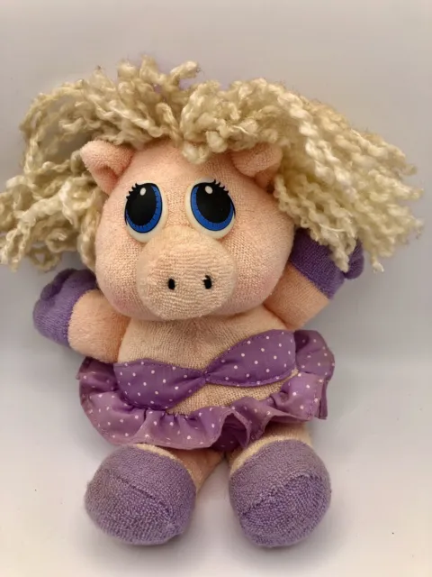 Vintage 1999 Miss Piggy Muppets Plush From Avon Jim Henson Shell Fabric