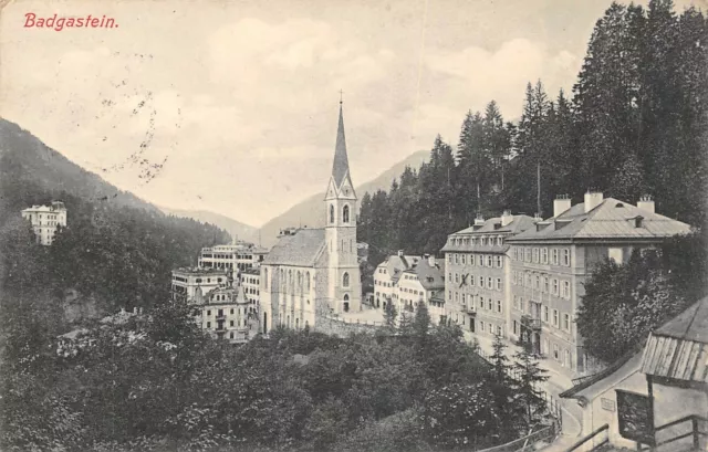 Cpa Autriche  Badgastein