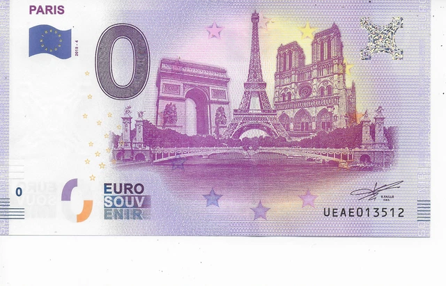 Billet 0 Euro 2018-4 Paris