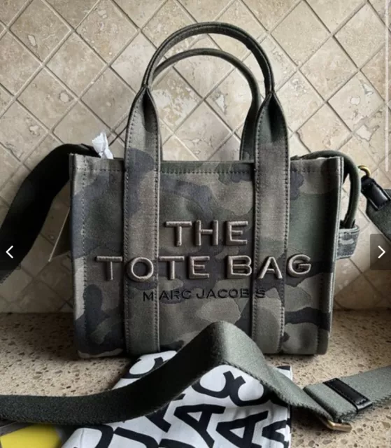 Marc Jacobs Camo Green The Small Tote Bag.  SOLD OUT ONLINE!