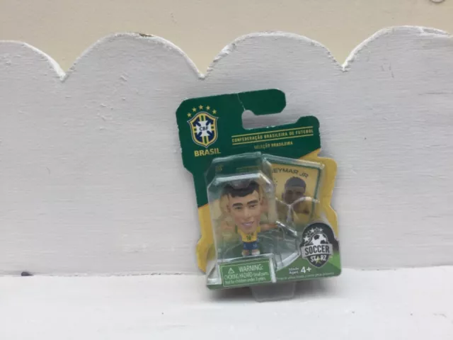 SOCCERSTARZ BRAZIL OSCAR GREEN BASE SEALED IN BLISTER PACK