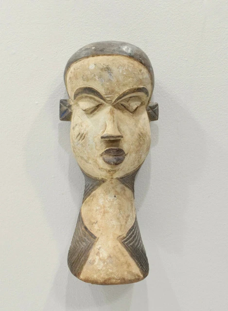 Mask African Bearded Pende Mask 15.5"