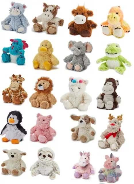 Warmies Mini Cozy Plush Microwavable Soft Toys, Lavender Scented, Various Styles