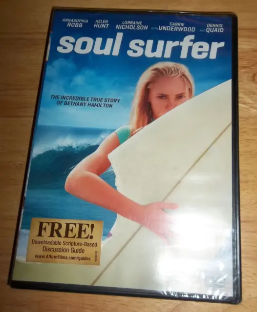 SOUL SURFER (DVD) SEALED -Helen Hunt Carrie Underwood Dennis Quaid